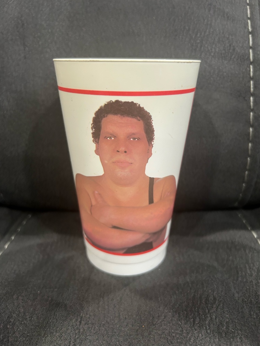 Andre the giant plastic cup! K-mart Canada exclusive! Vintage